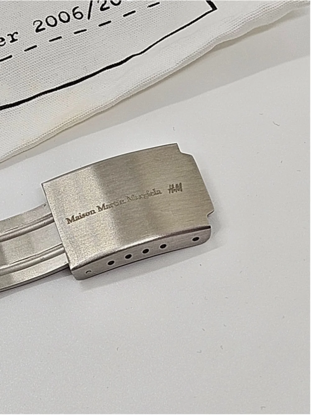 Maison Martin Margiela x H&M Re-Edition Open Clasp Watch Bracelet NEW w/ Box
